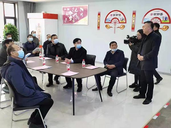 山西省民政厅副厅长琚李梅视察asiagame山西运城项目地